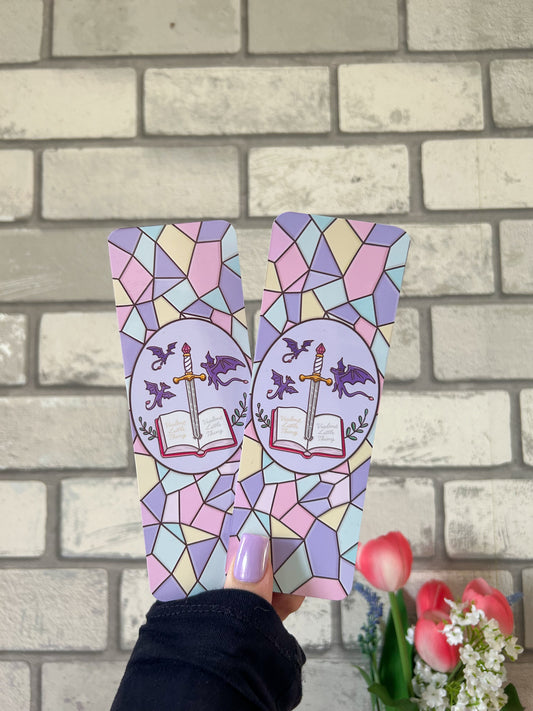 Romantasy Pastel Bookmark