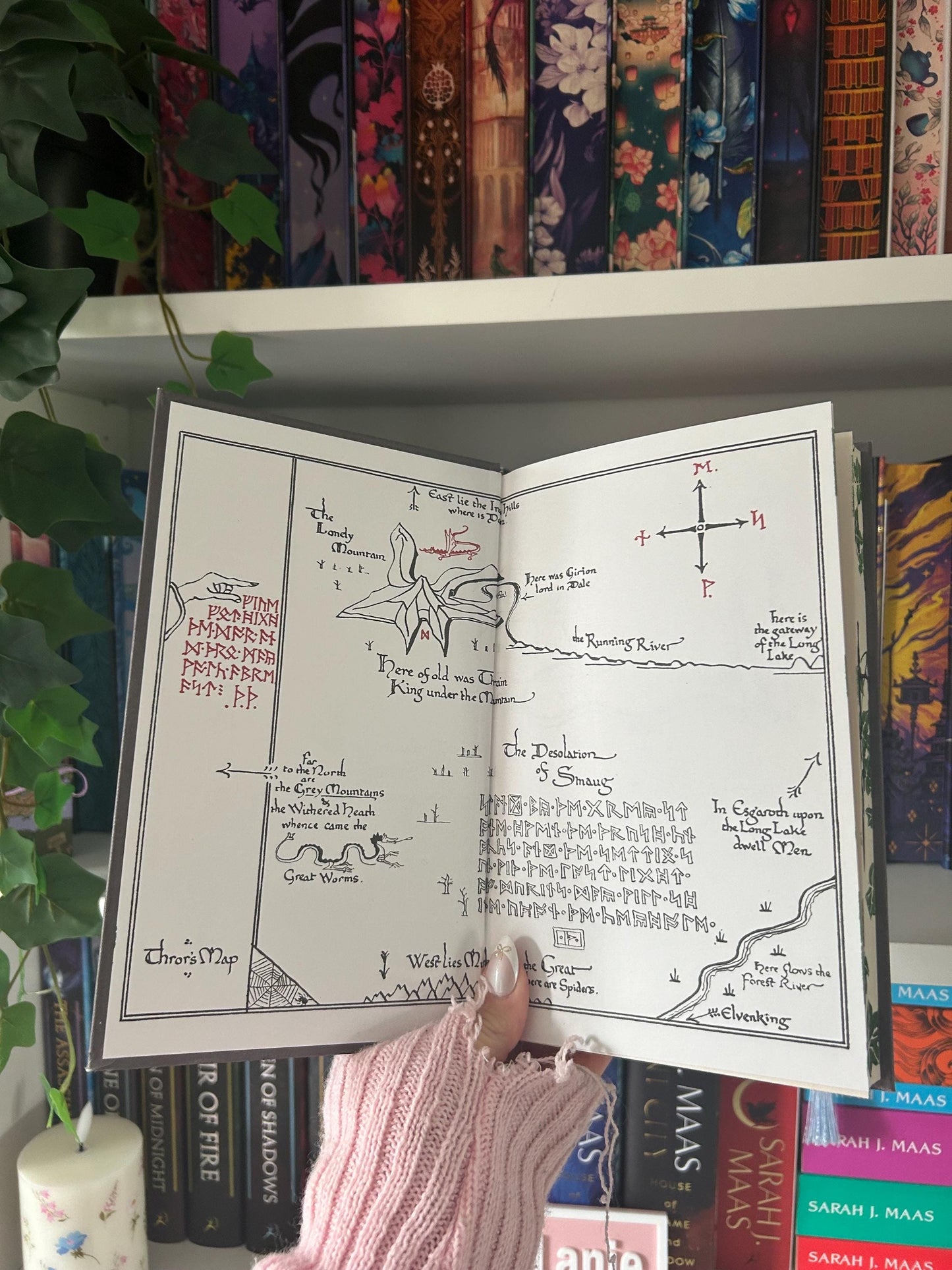 The Hobbit by J.R.R Tolkien hardback with sprayed edges