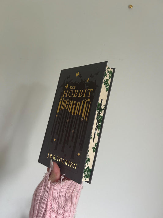 The Hobbit by J.R.R Tolkien hardback with sprayed edges