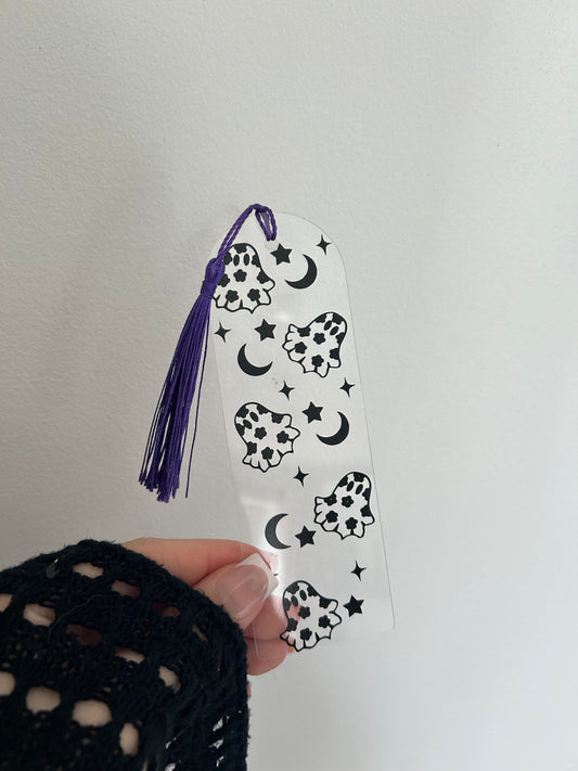 Ghost acrylic bookmark