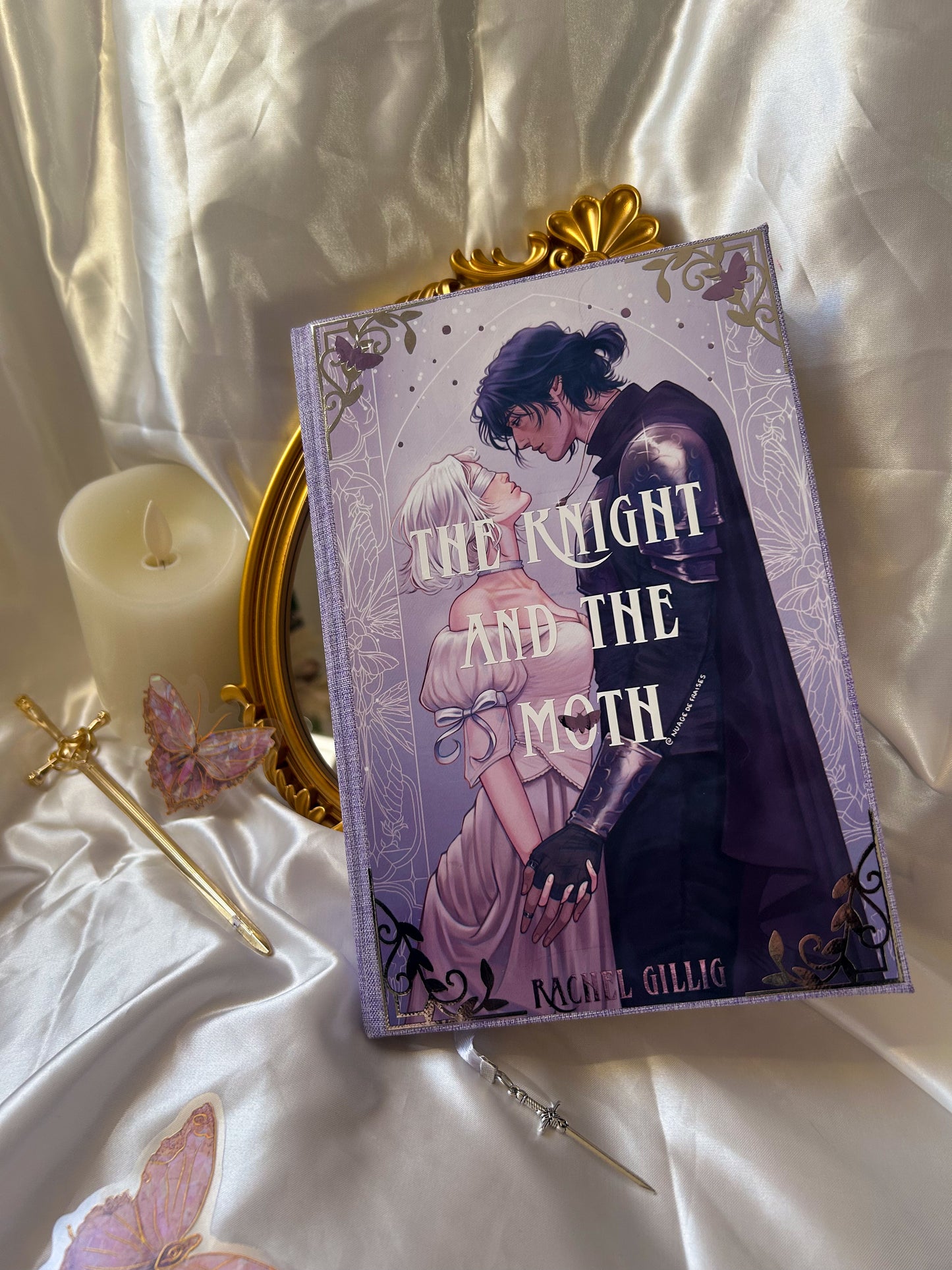 The Knight and the Moth Rebind in collaboration with @nuagedefraises