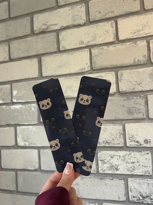 Halloween Bear Print Bookmark
