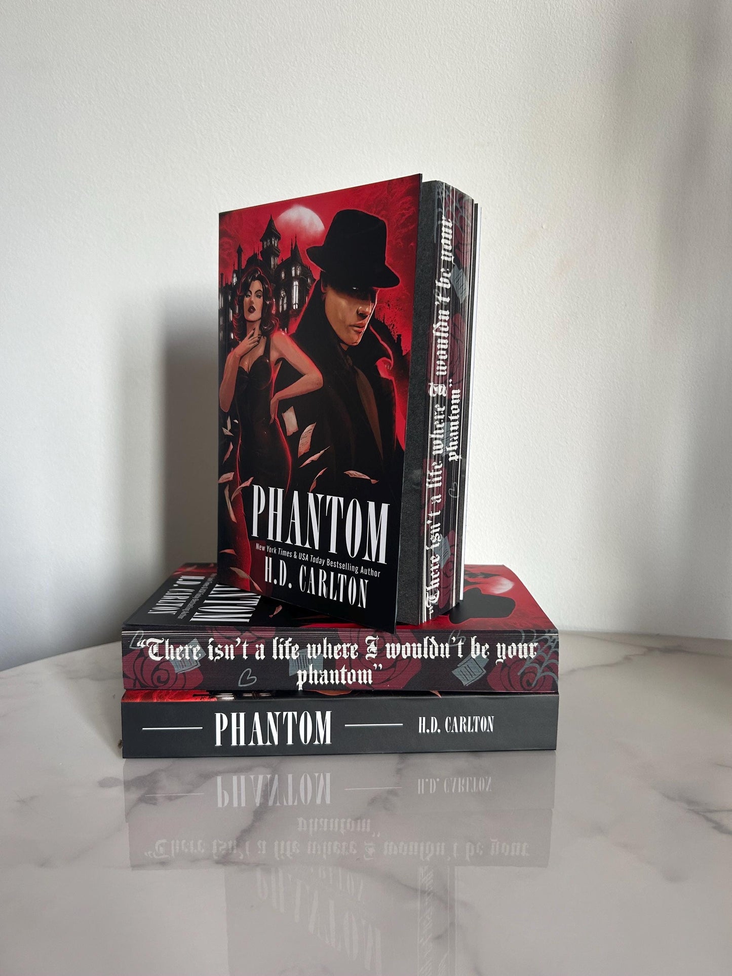 Phantom by H.D Carlton with sprayed edges