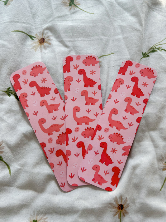 Dinosaur Print Bookmark