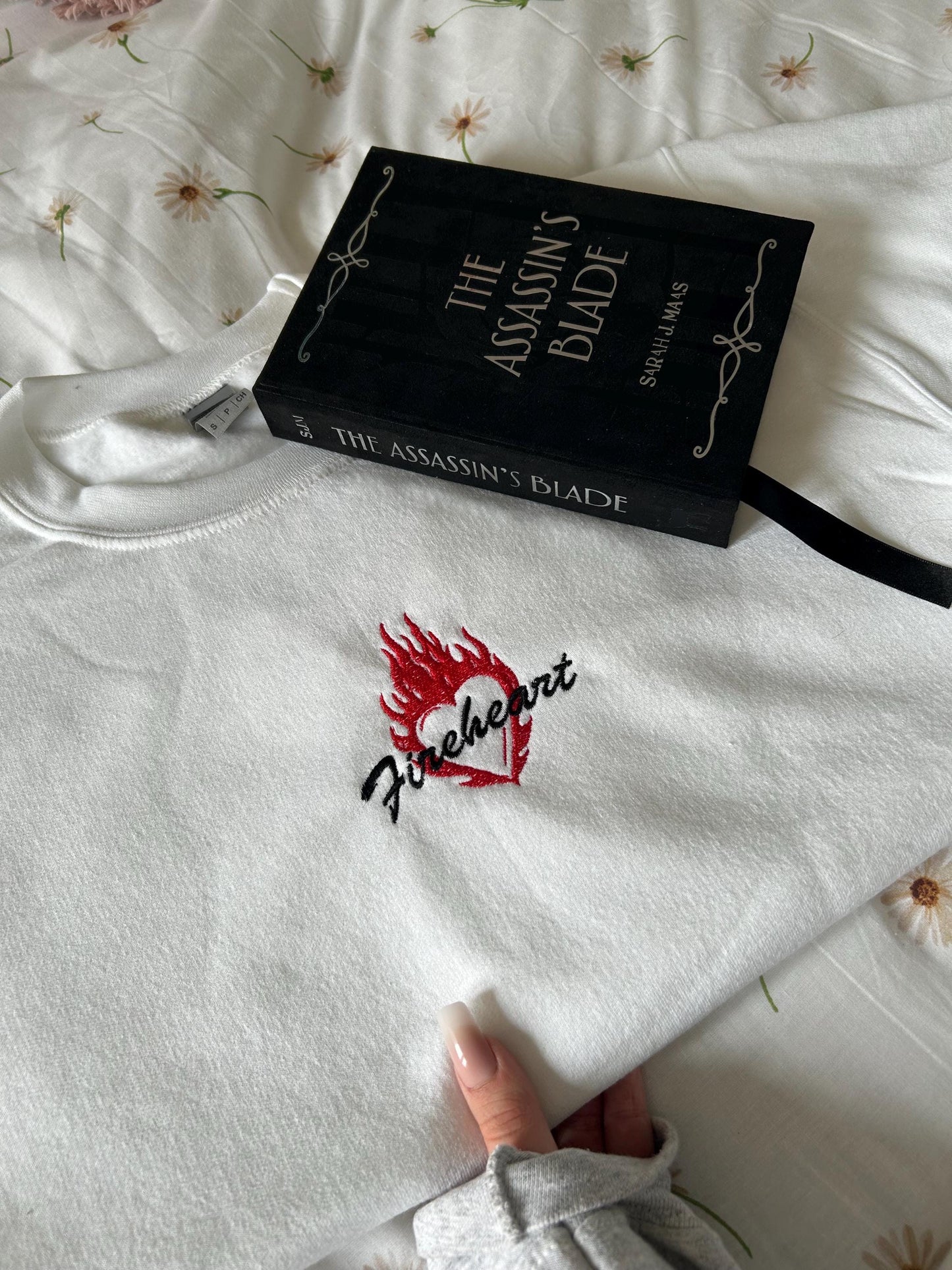 Fireheart Embroidered Sweatshirt