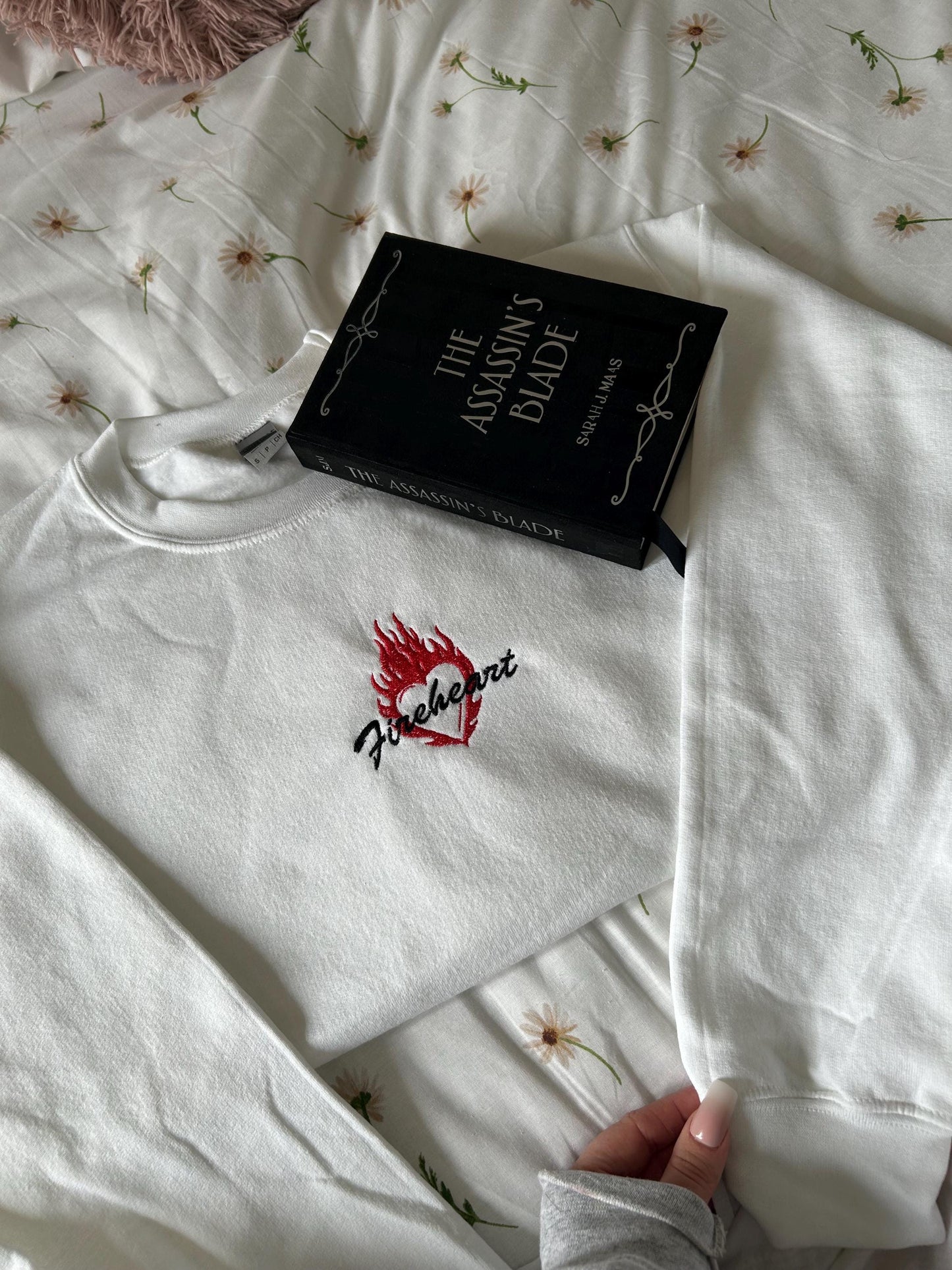 Fireheart Embroidered Sweatshirt