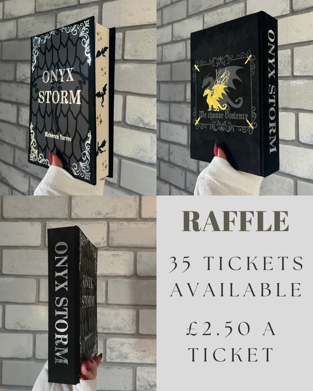 ONYX STORM REBIND - £2.50 raffle