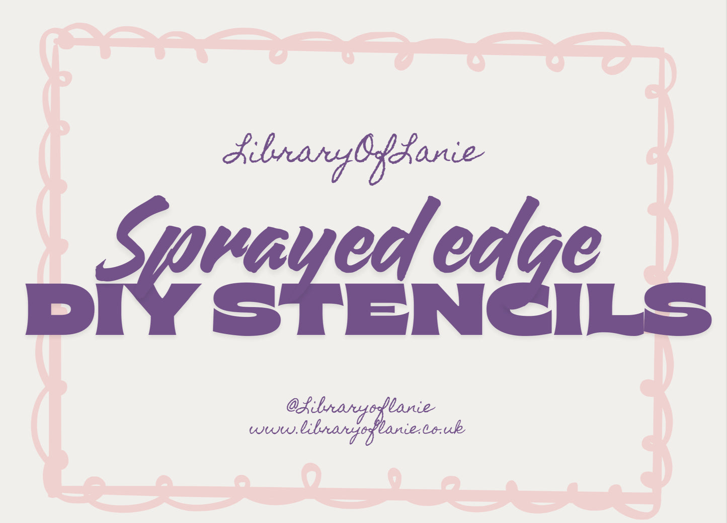Stencil edge diy - Empyrean Set