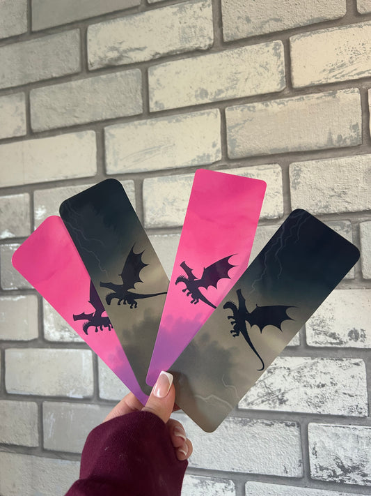 Dragon Print Bookmark