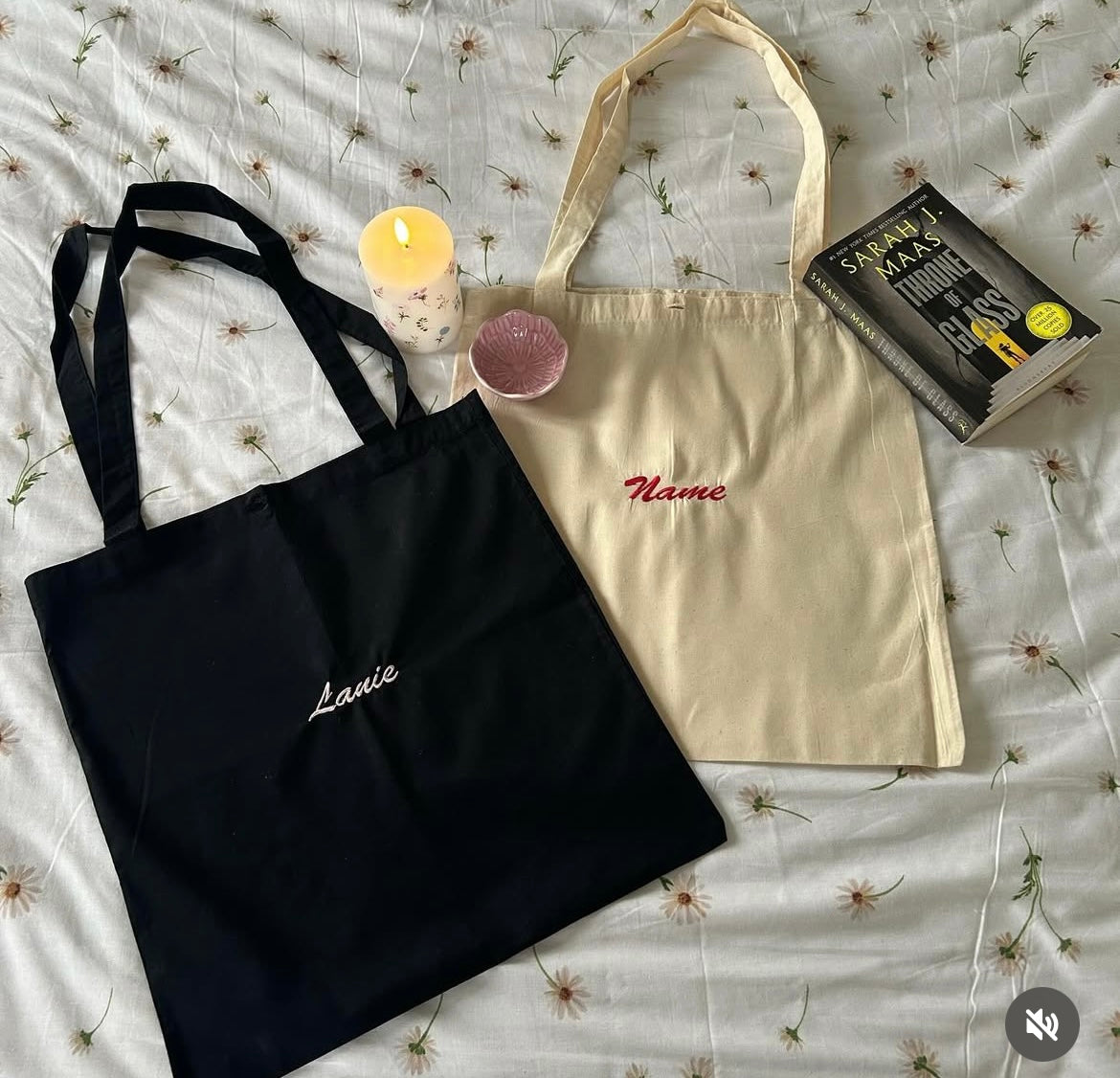 Personalised tote bag