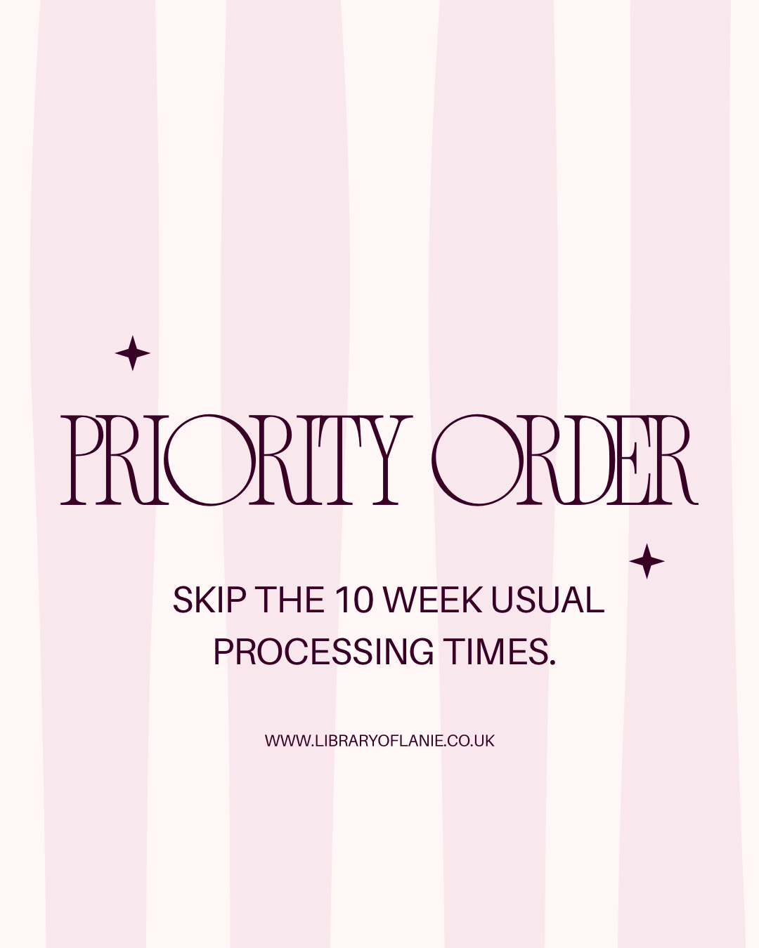 PRIORITY ORDER PROCESSING