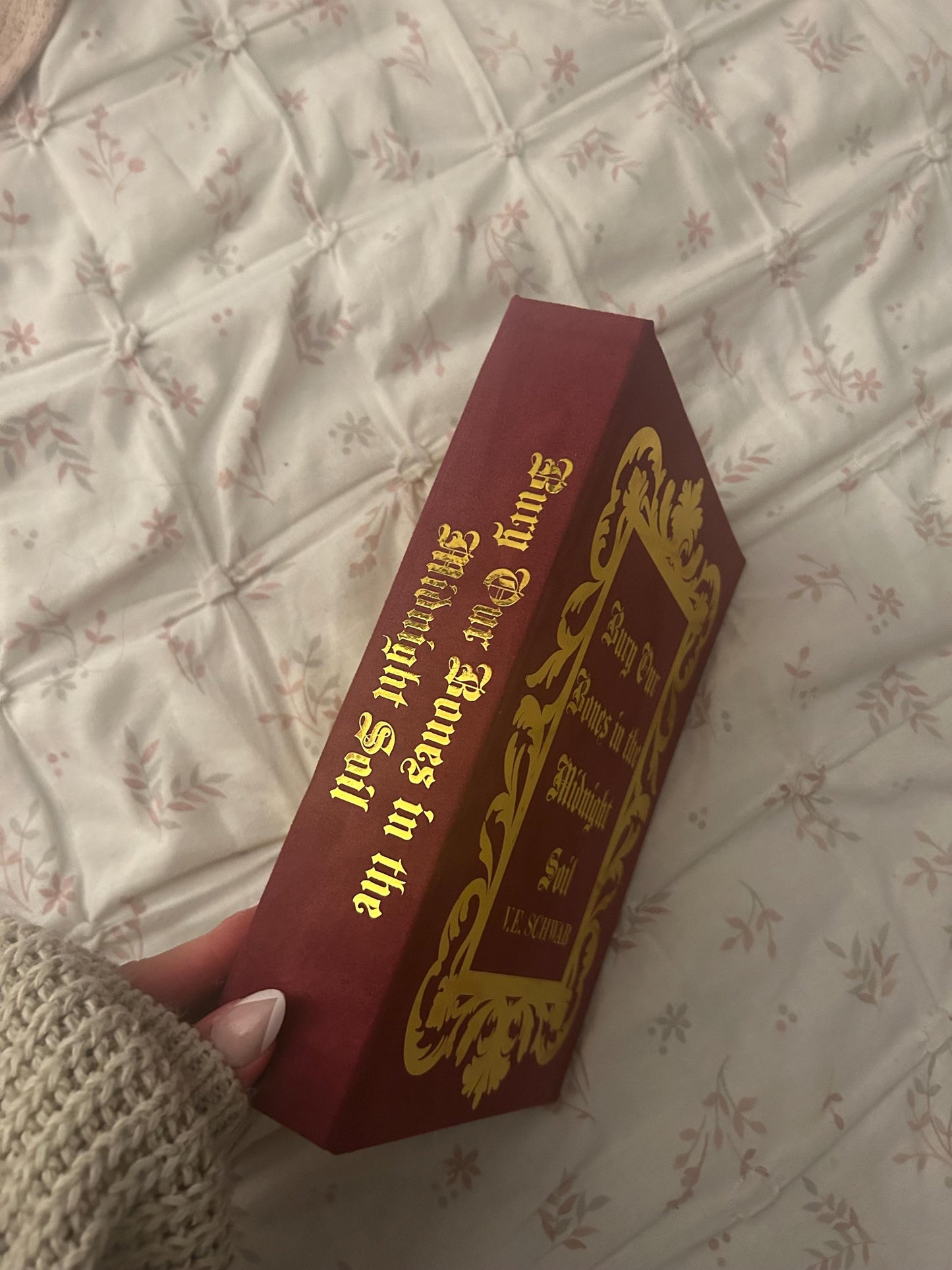 Bury Our Bones in the Midnight Soil by V.E. Schwab rebind