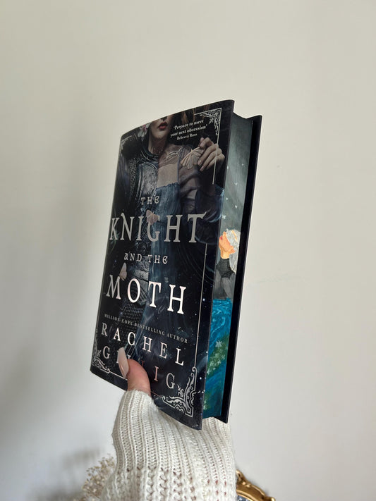 The Knight and The Moth by Rachel Gillig with sprayed edges