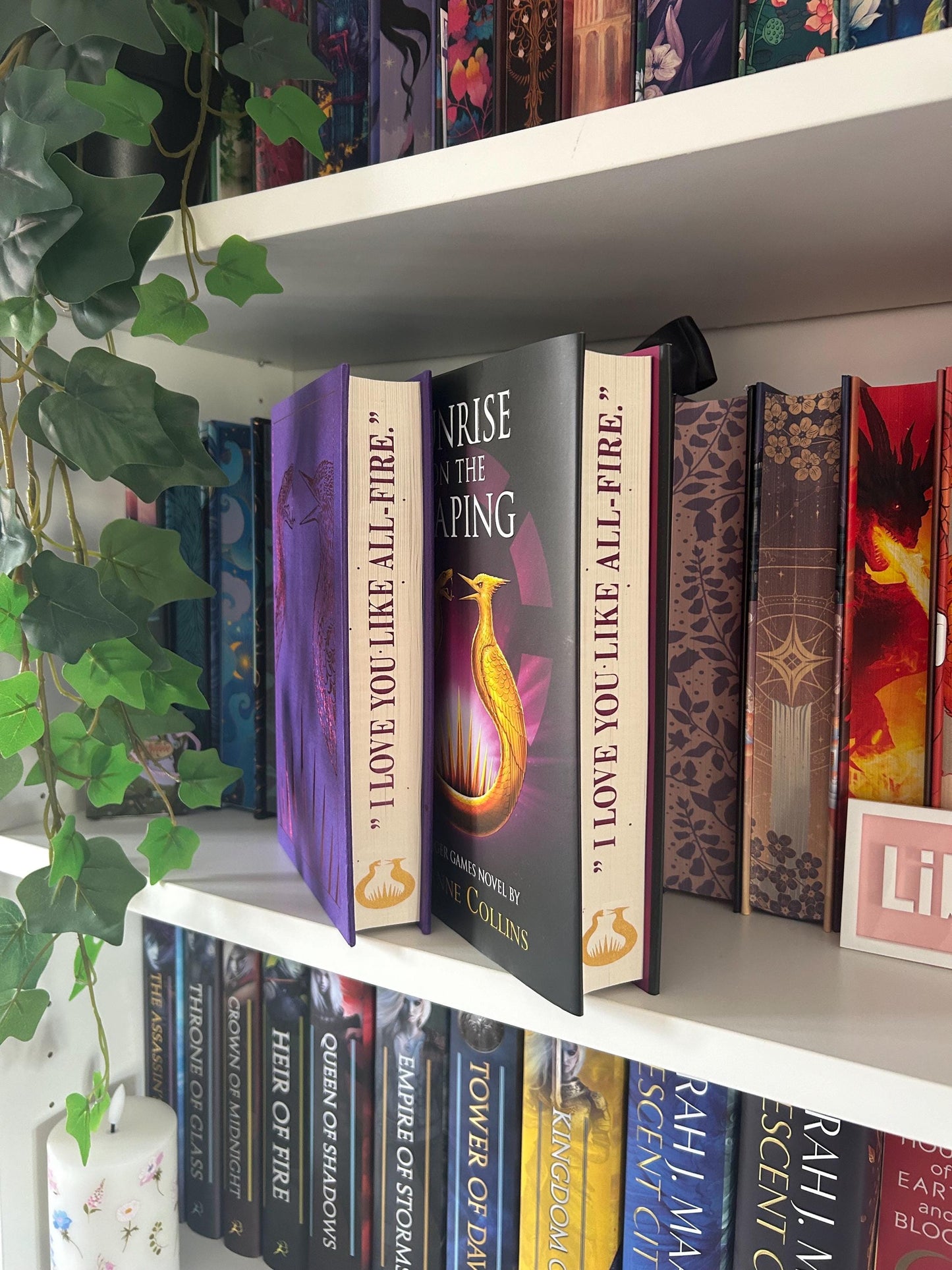 Sunrise On The Reaping by Suzanne Collins with sprayed edge