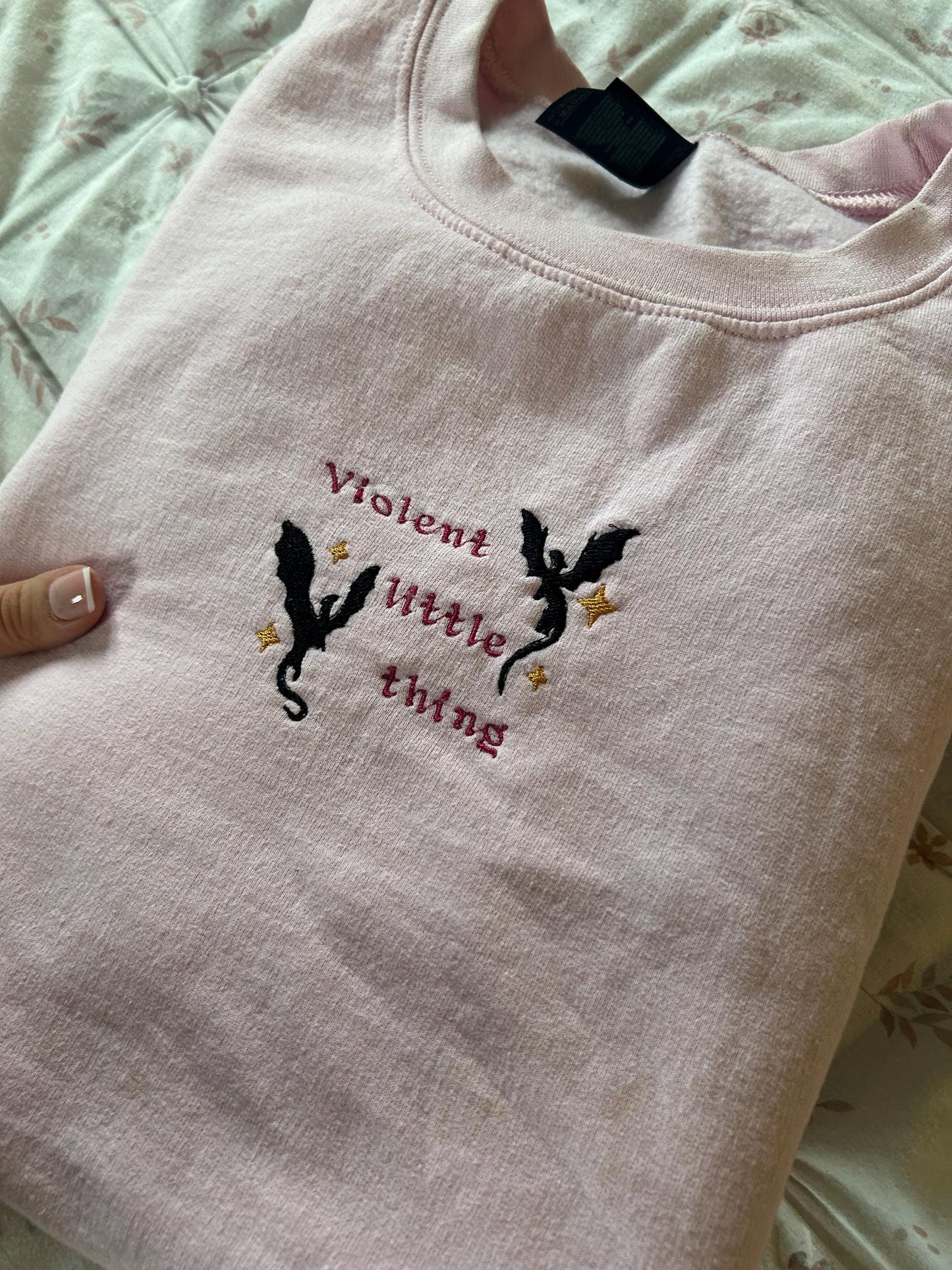 Embroidered Dragon Sweatshirt