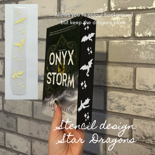 Stencil Edge DIY- Star Dragon