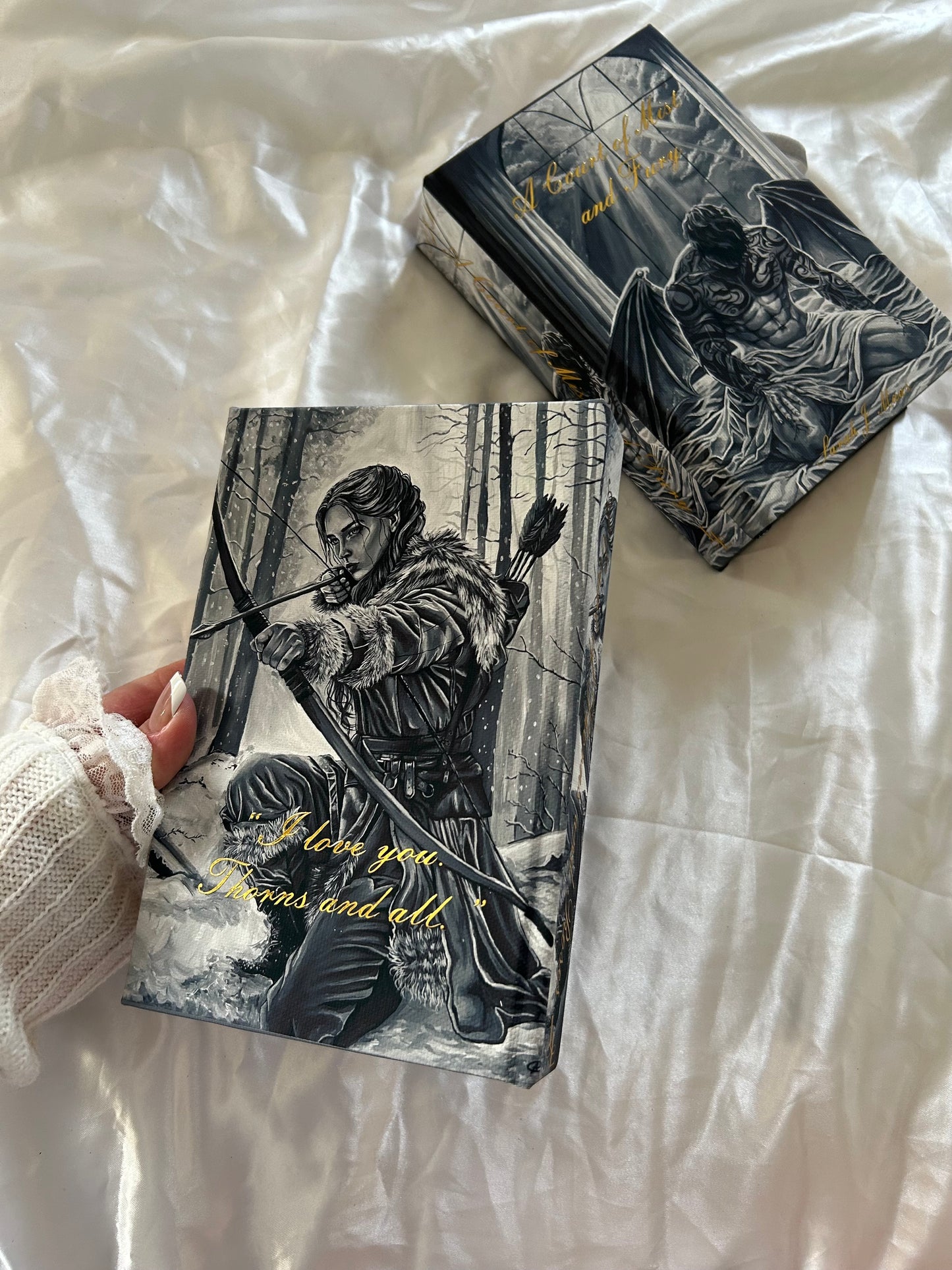 ACOTAR & ACOMAF artwork rebind SET - ( A Court of Thorns and Roses & A Court of Mist and Fury)