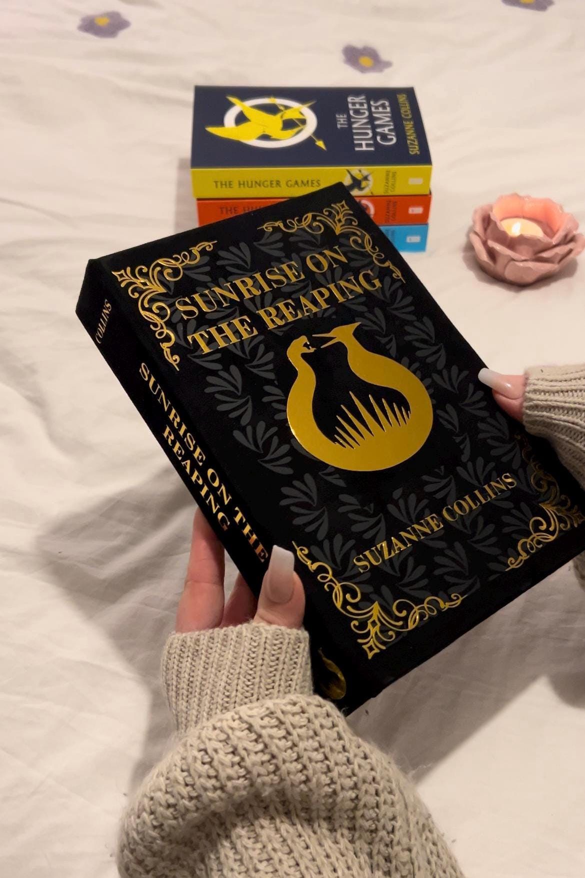 Sunrise On The Reaping by Suzanne Collins Rebind with sprayed edge