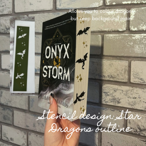 Stencil Edge DIY- Star Dragon