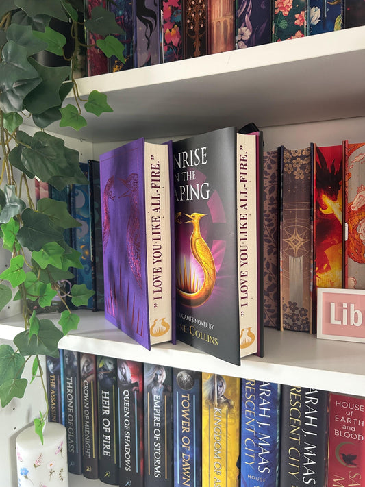 Sunrise On The Reaping by Suzanne Collins with sprayed edge