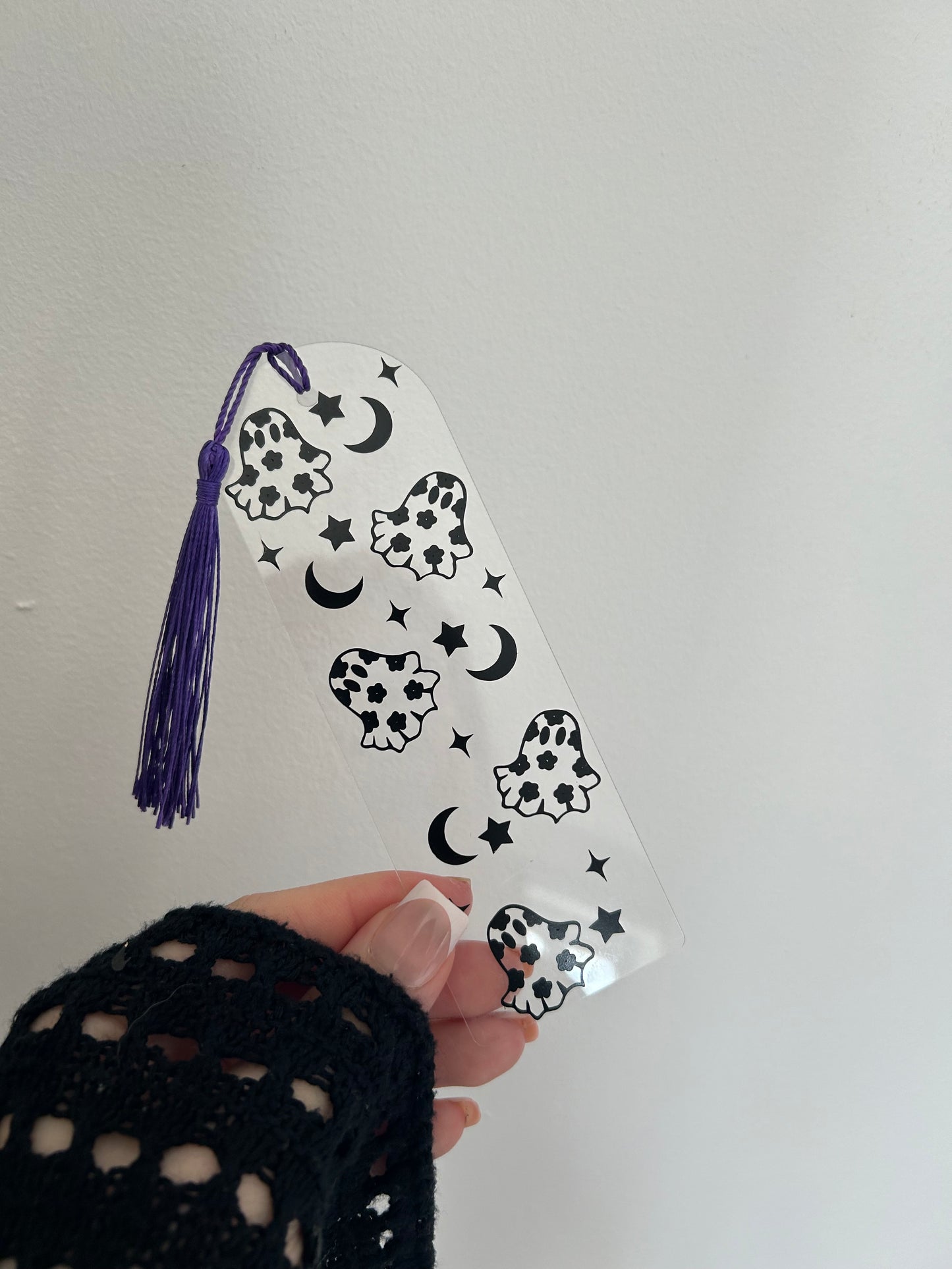 Ghost acrylic bookmark