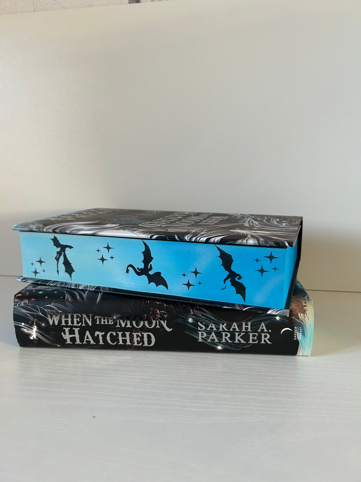 When The Moon Hatched Hardback with Sprayed Edges