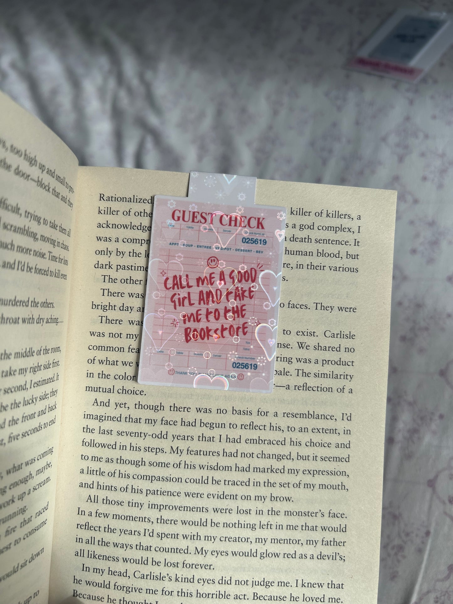 Magnetic Bookmark - Call Me A Good Girl and Take Me To The Bookstore