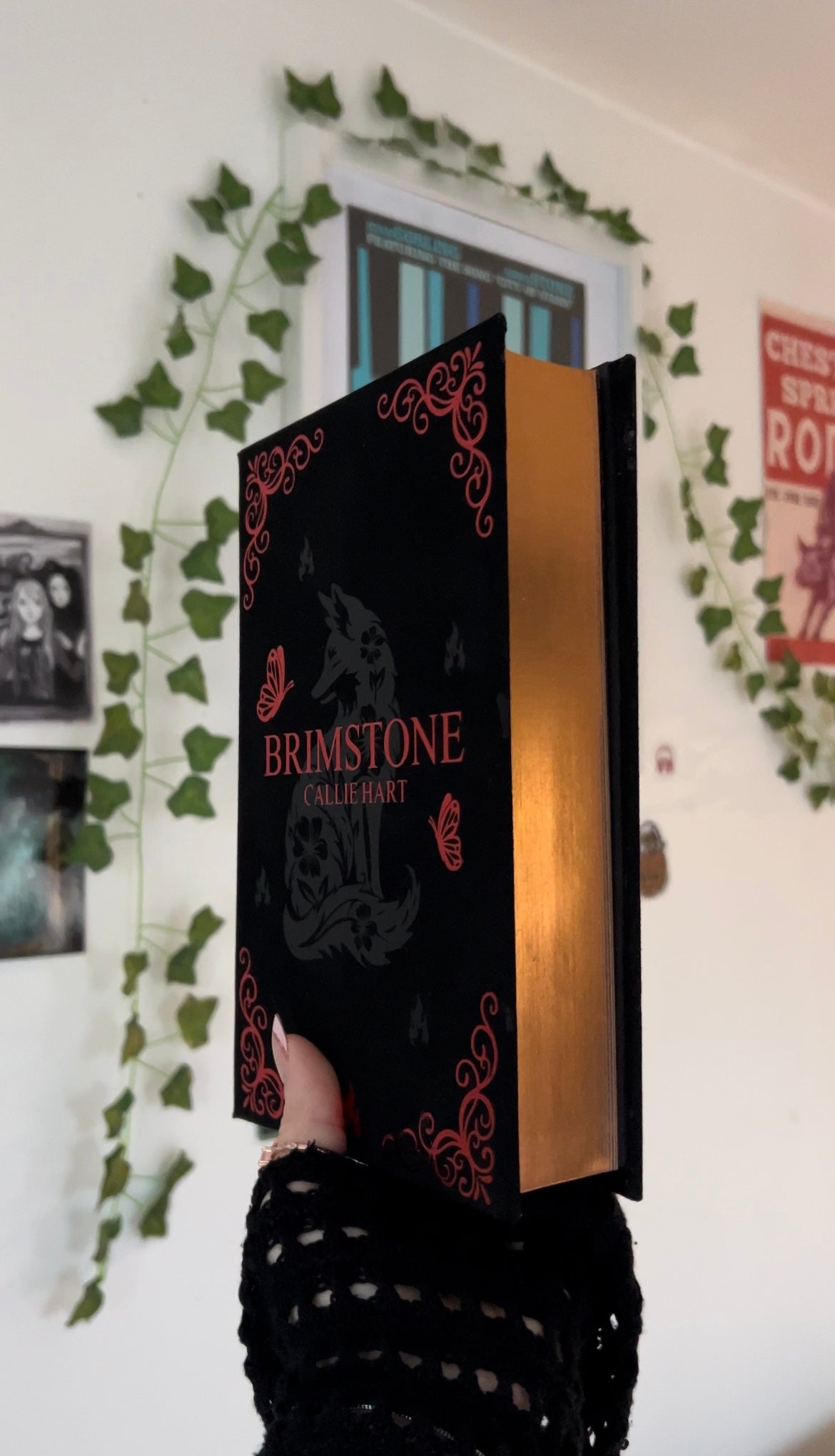 Brimstone Rebind with Gilded Edges