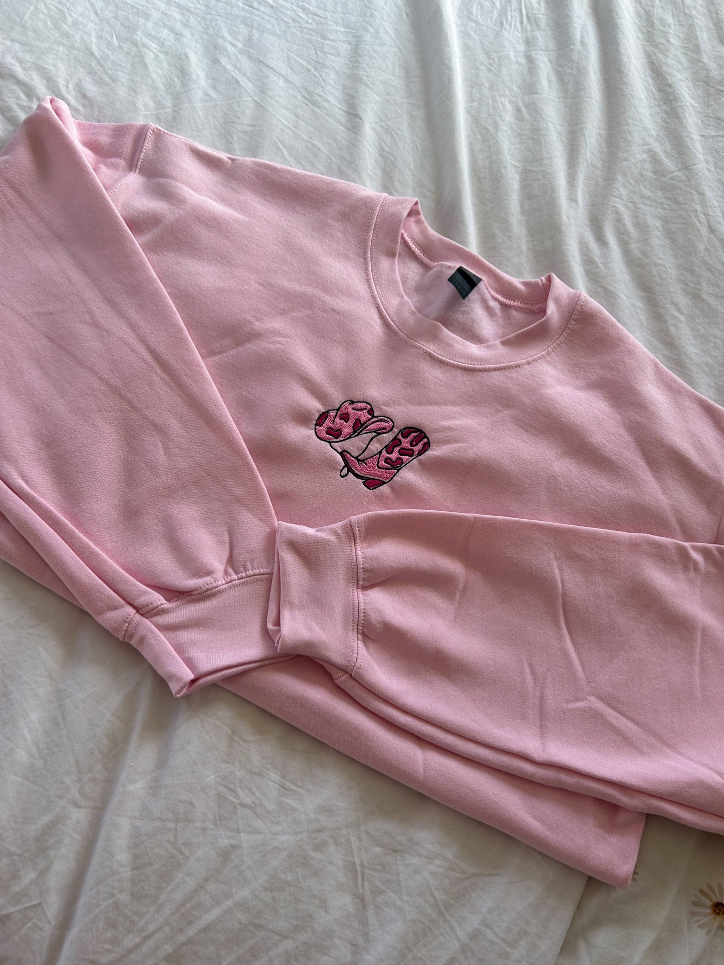 Cowboy Embroidered Sweatshirt