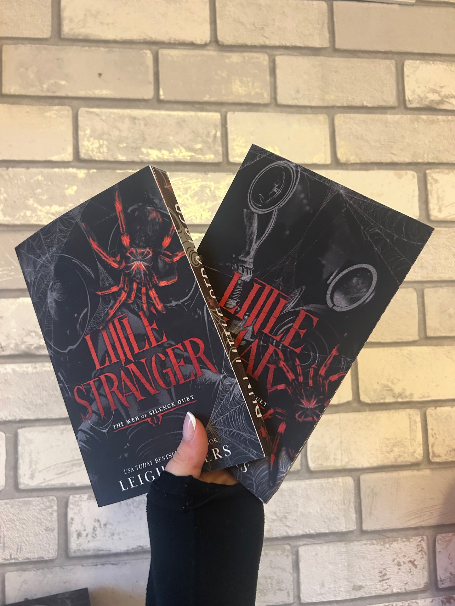 Little Liar and Little Stranger sprayed edge set - Ready To Ship