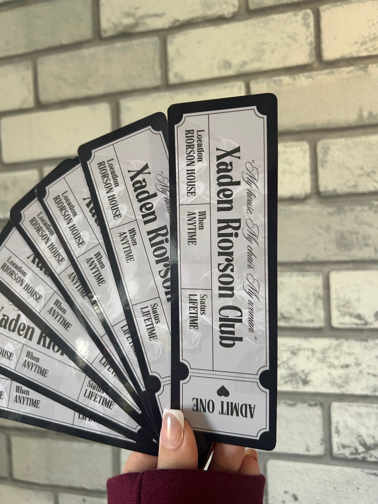 Xaden Riorson Club Bookmark