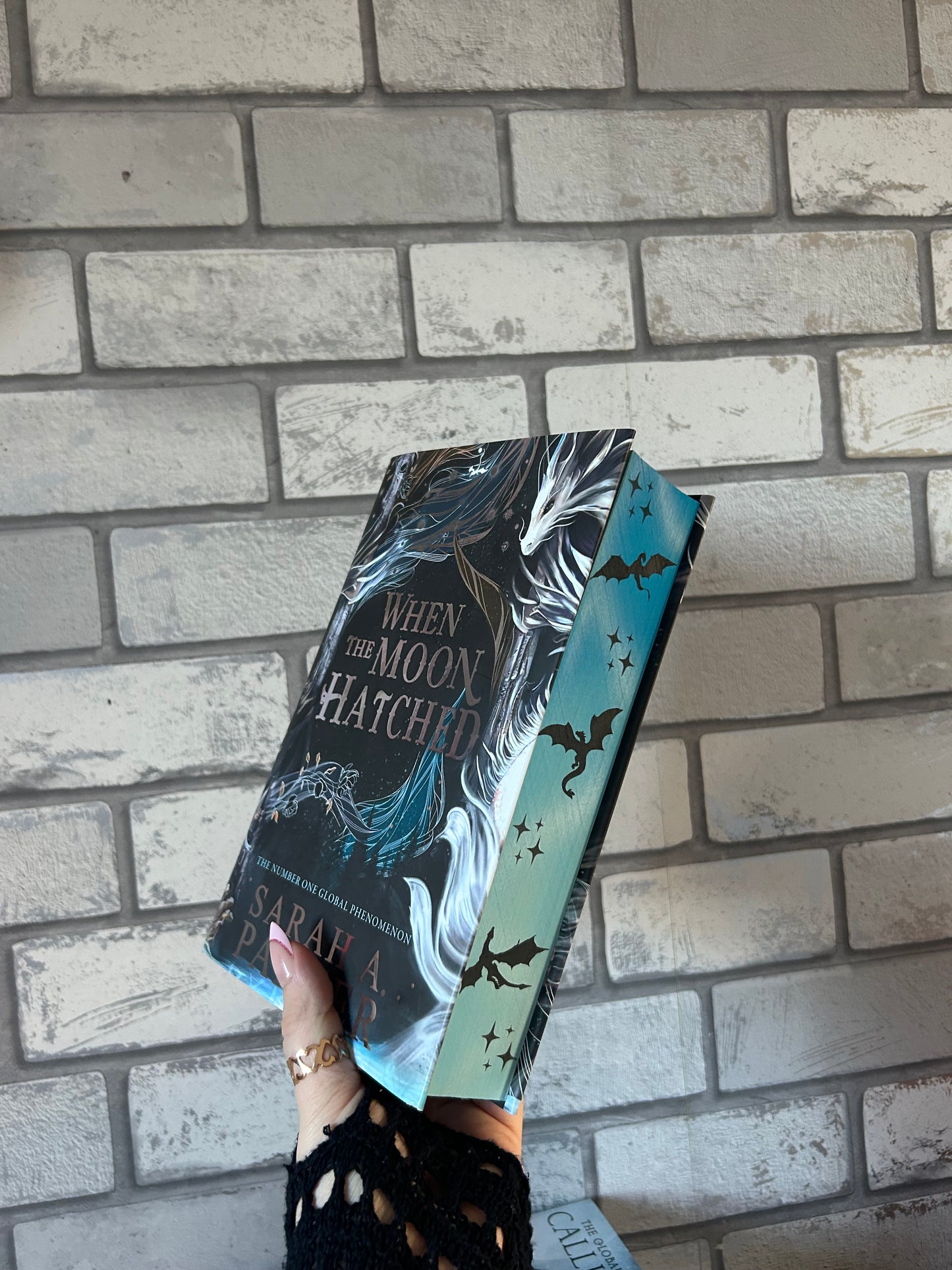 When The Moon Hatched Hardback with Sprayed Edges