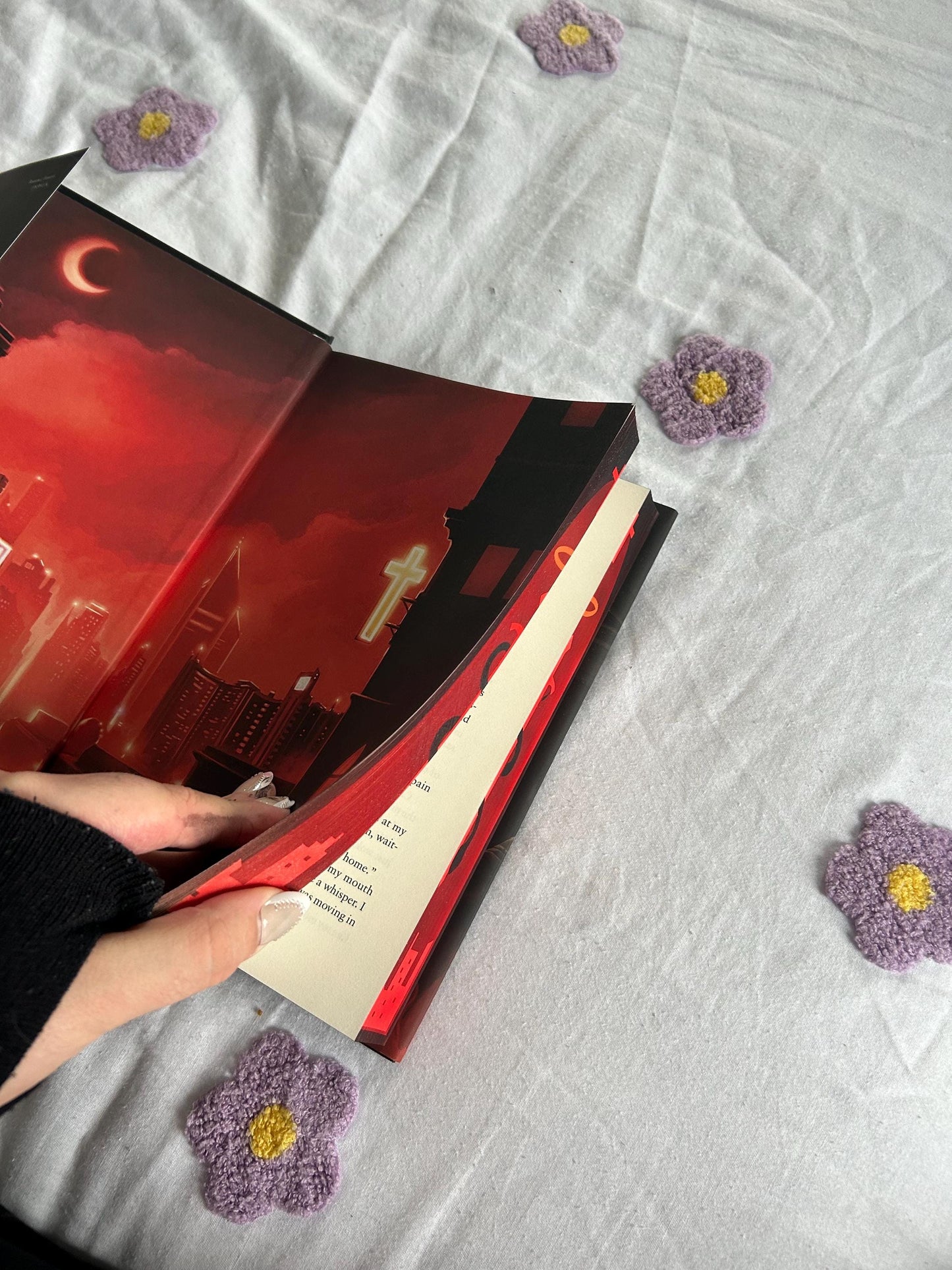 Terror At The Gates: Dark Romance Novel with Custom Sprayed Edges