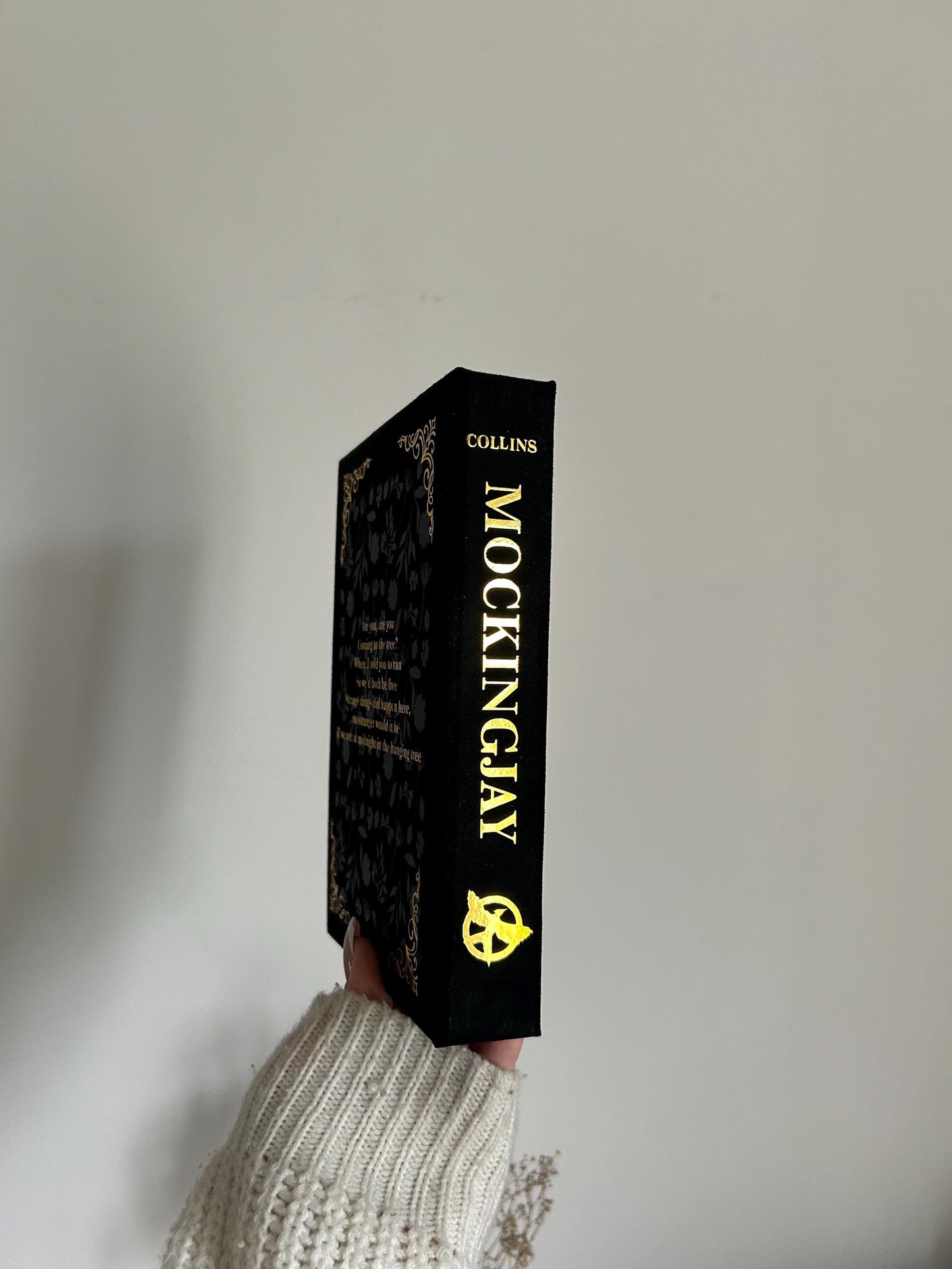 Mockingjay - The Hunger Games by Suzanne Collins rebind with sprayed edges