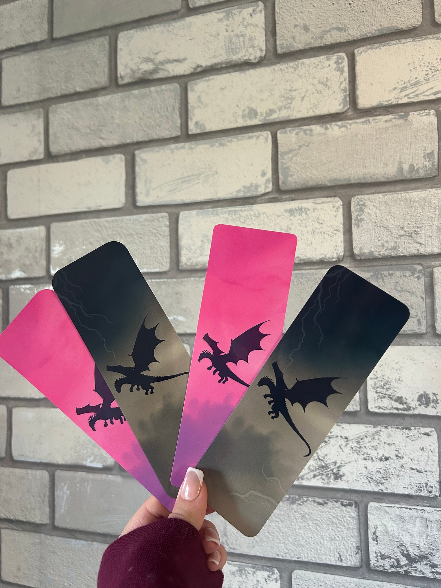 Dragon Print Bookmark