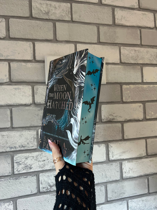 When The Moon Hatched Hardback with Sprayed Edges
