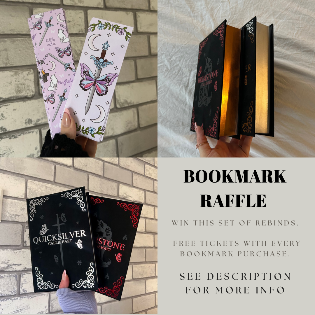 Quicksilver & Brimstone Rebind Bookmark Raffle
