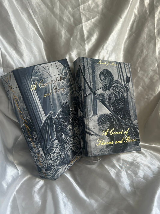 ACOTAR & ACOMAF artwork rebind SET - ( A Court of Thorns and Roses & A Court of Mist and Fury)