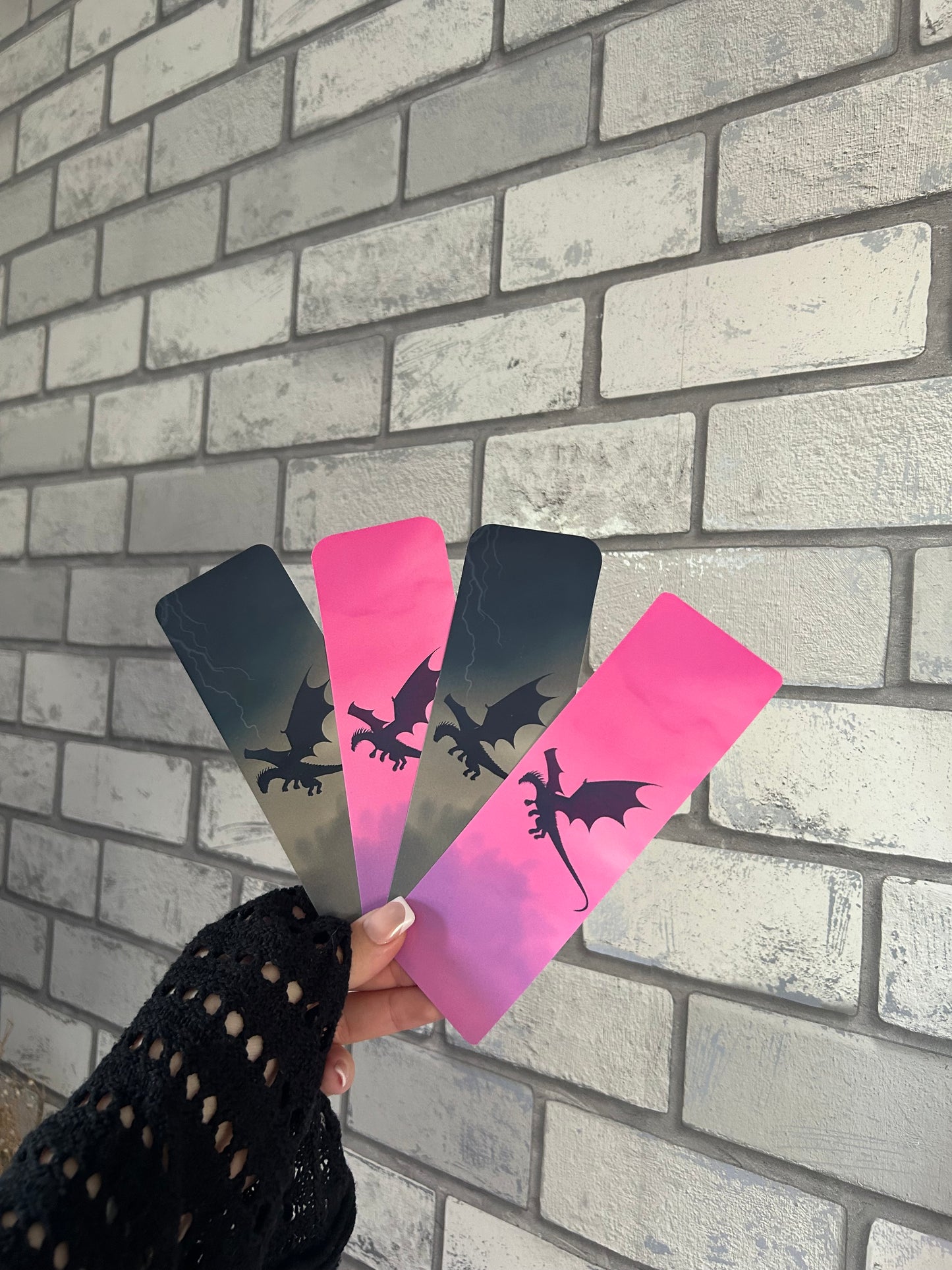 Dragon Print Bookmark