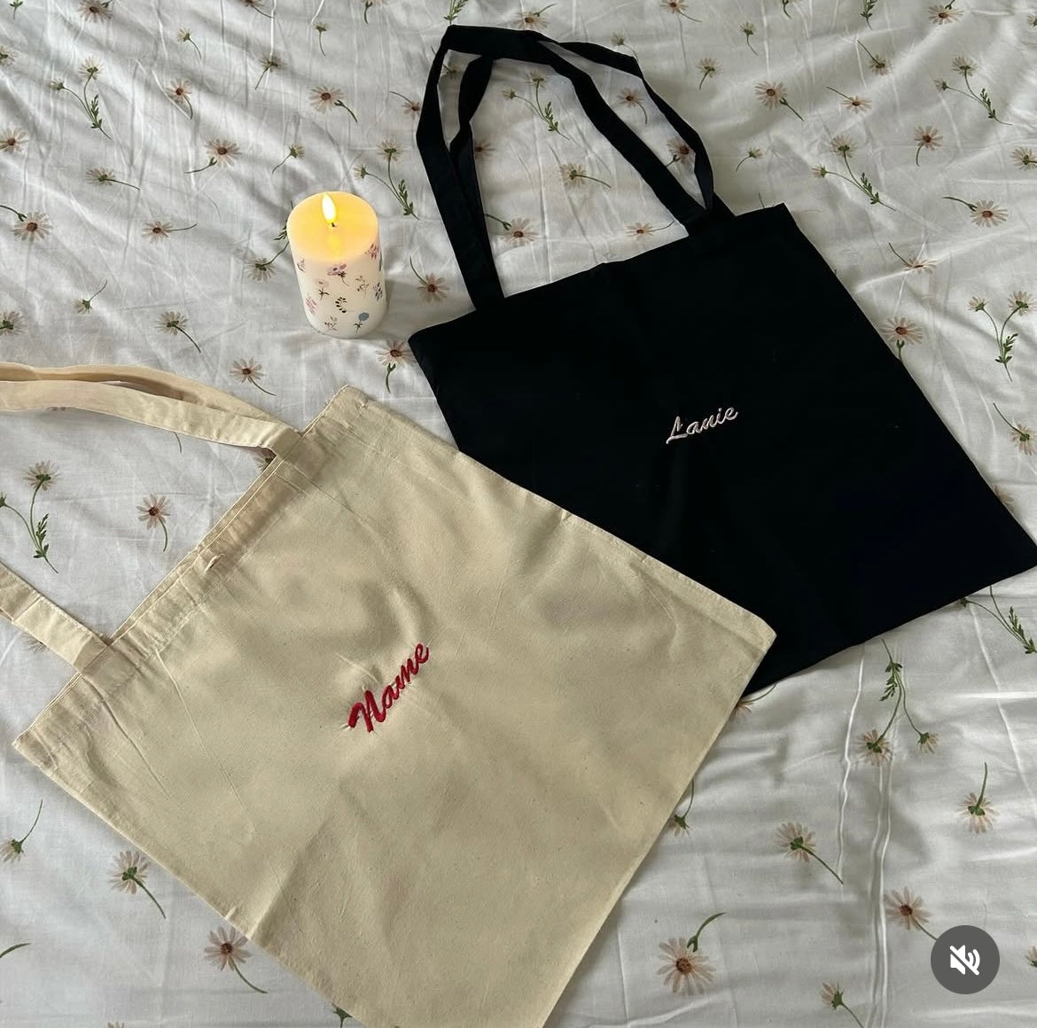 Personalised tote bag
