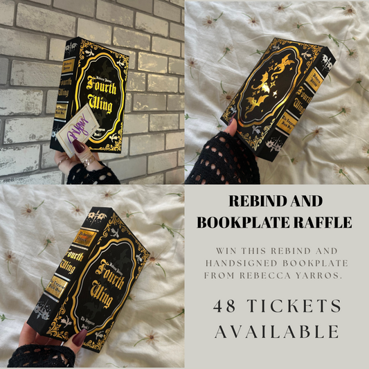 Fourth Wing Rebind & Signed Bookplate Raffle