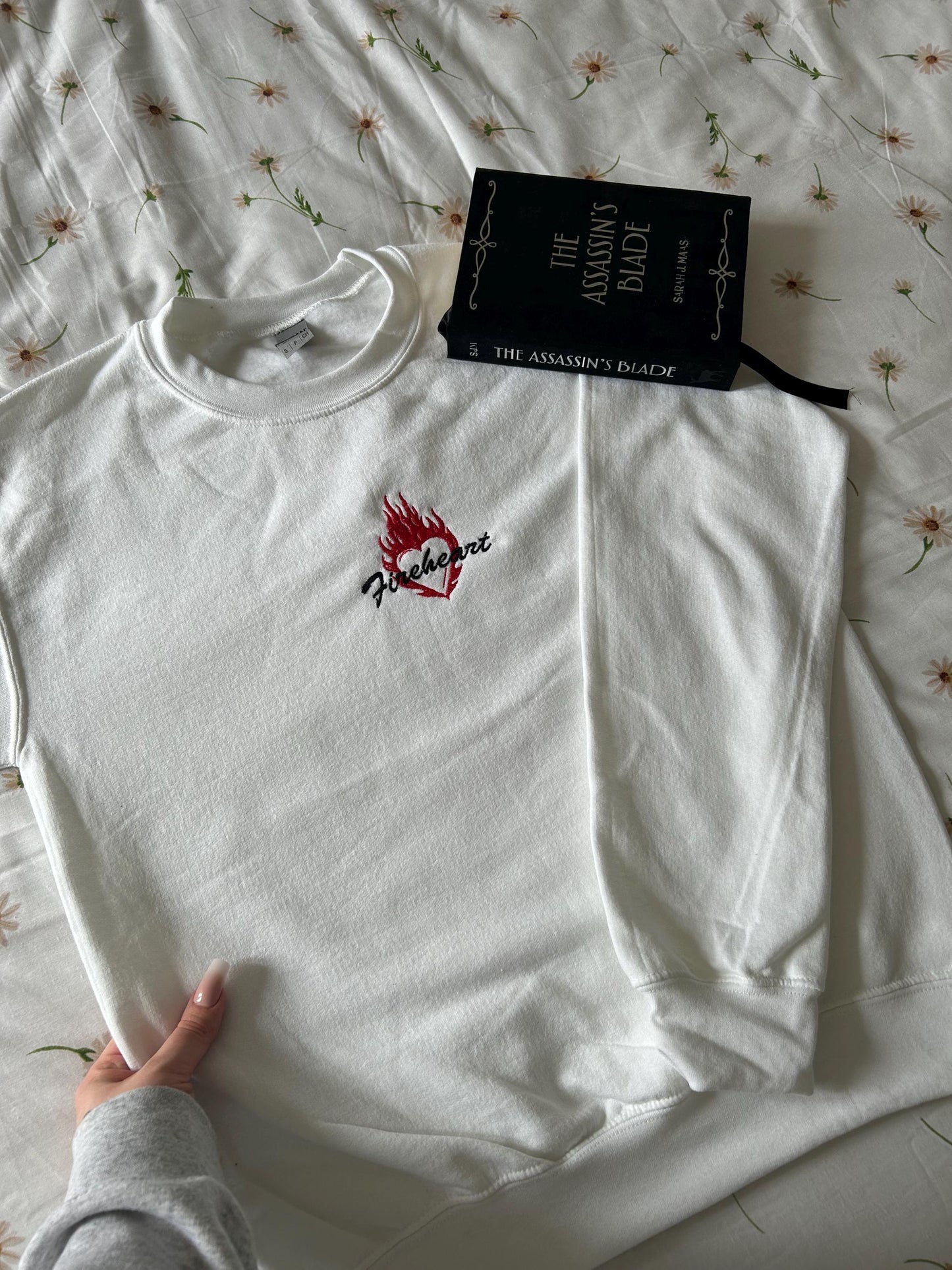 Fireheart Embroidered Sweatshirt